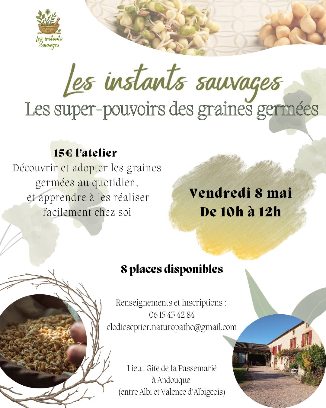 Elodie Septier Naturopathe: « Prenez soin de vous. » - Journées SAINES pour les Adultes « S’amuser, Apprendre, Imaginer, Nourrir, Echanger, S’ouvrir » Elodie Septier Naturopathe: « Prenez soin de vous. » - Journées SAINES pour les Adultes « S’amuser, Apprendre, Imaginer, Nourrir, Echanger, S’ouvrir »